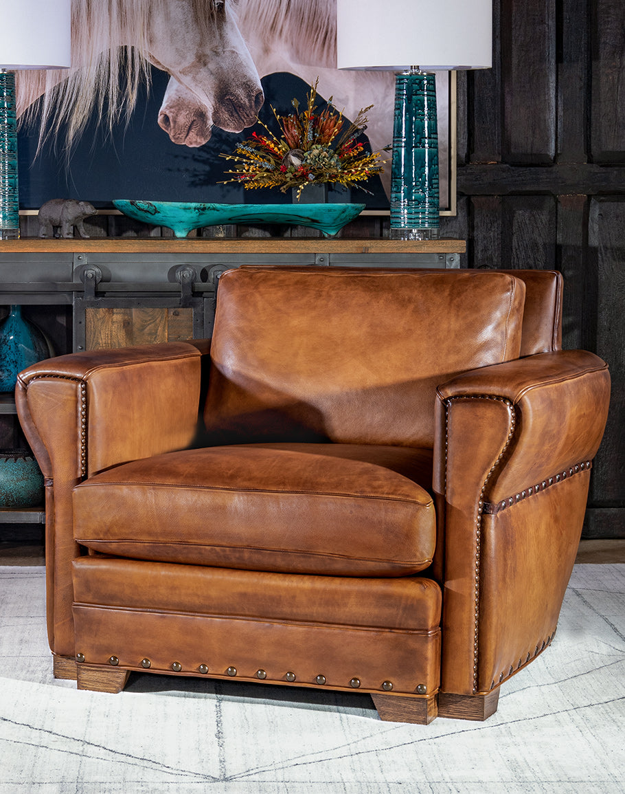 Irving leather chair hotsell
