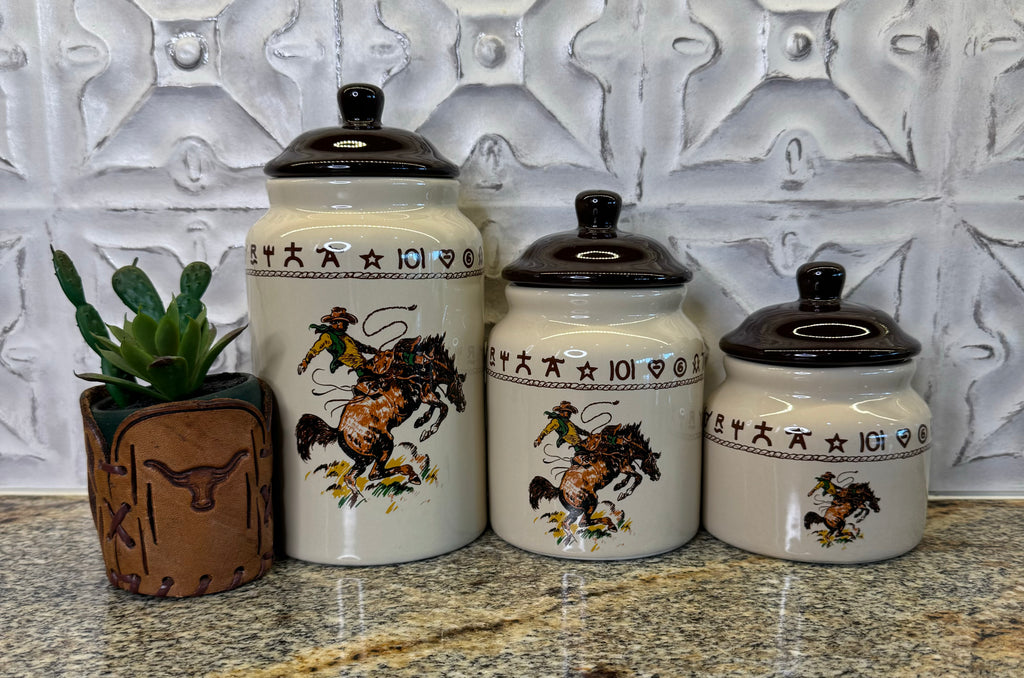 Cowboy Canister Sets