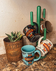 Cactus Coffee Mug Display Stand