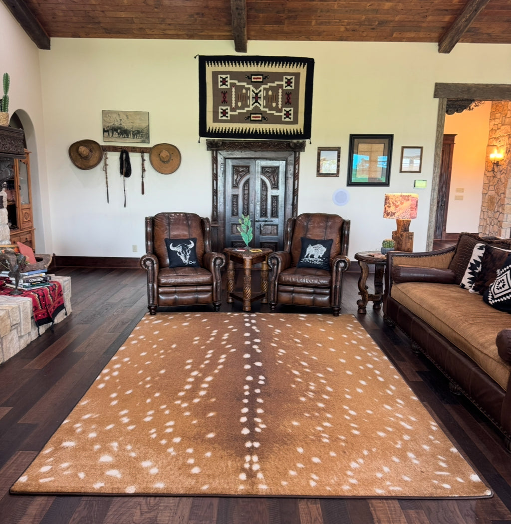 Axis Hide Rug (Faux Hide) – casademyers.com
