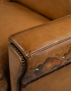 Painted Bison Sofa – casademyers.com
