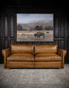 Painted Bison Sofa – casademyers.com