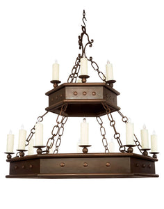 2 Tier Alexander Chandelier