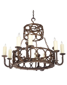 8 Light Apron Chandelier
