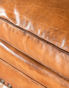6666 Tufted Leather Chair | American Made | Casa de Myers