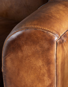 Zacatecas Leather Sofa | Modern Rustic Style | High Quality - Full Grain Leather | Casa de Myers