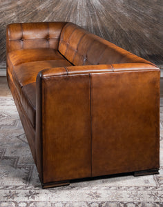 Zacatecas Leather Sofa | Modern Rustic Style | High Quality - Full Grain Leather | Casa de Myers