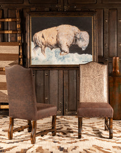 Wild West Leather Dining Chair | Western Furniture | Casa de Myers