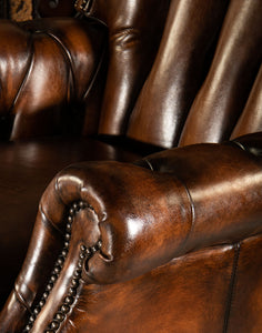 Tucumcari Recliner | Distressed - Full Grain Leather | American Made | Casa de Myers