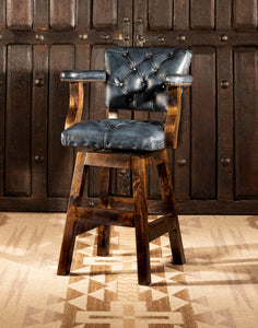 Chisum Indigo Barstool